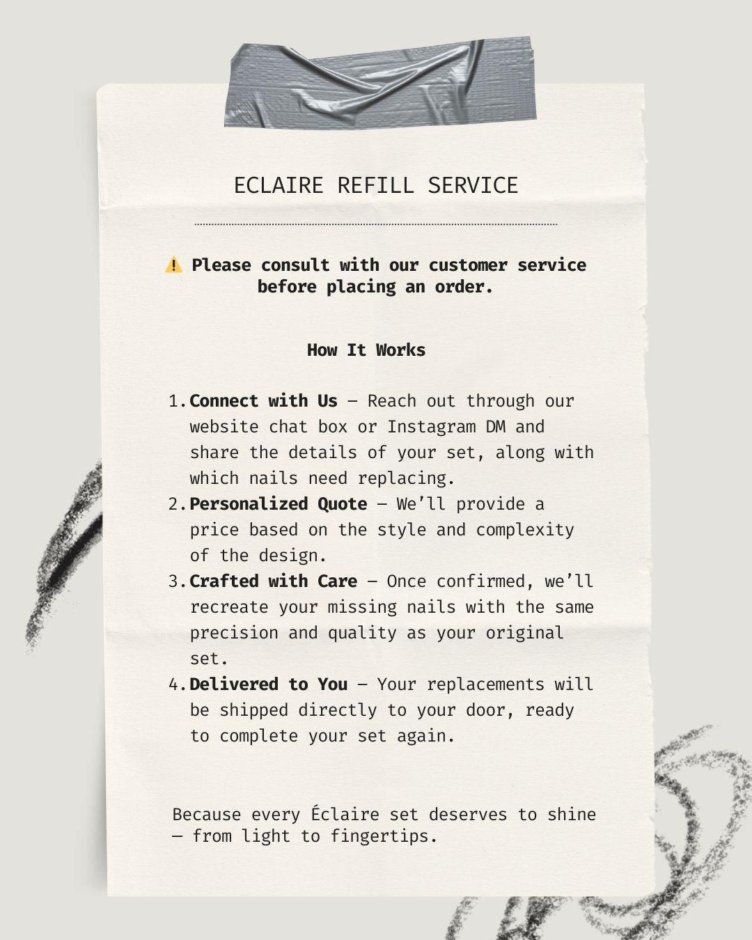 Nail Replacement Service