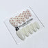 Spritz glazed pearlescent press-on nails with hand-placed polka dots – Éclaire Studio